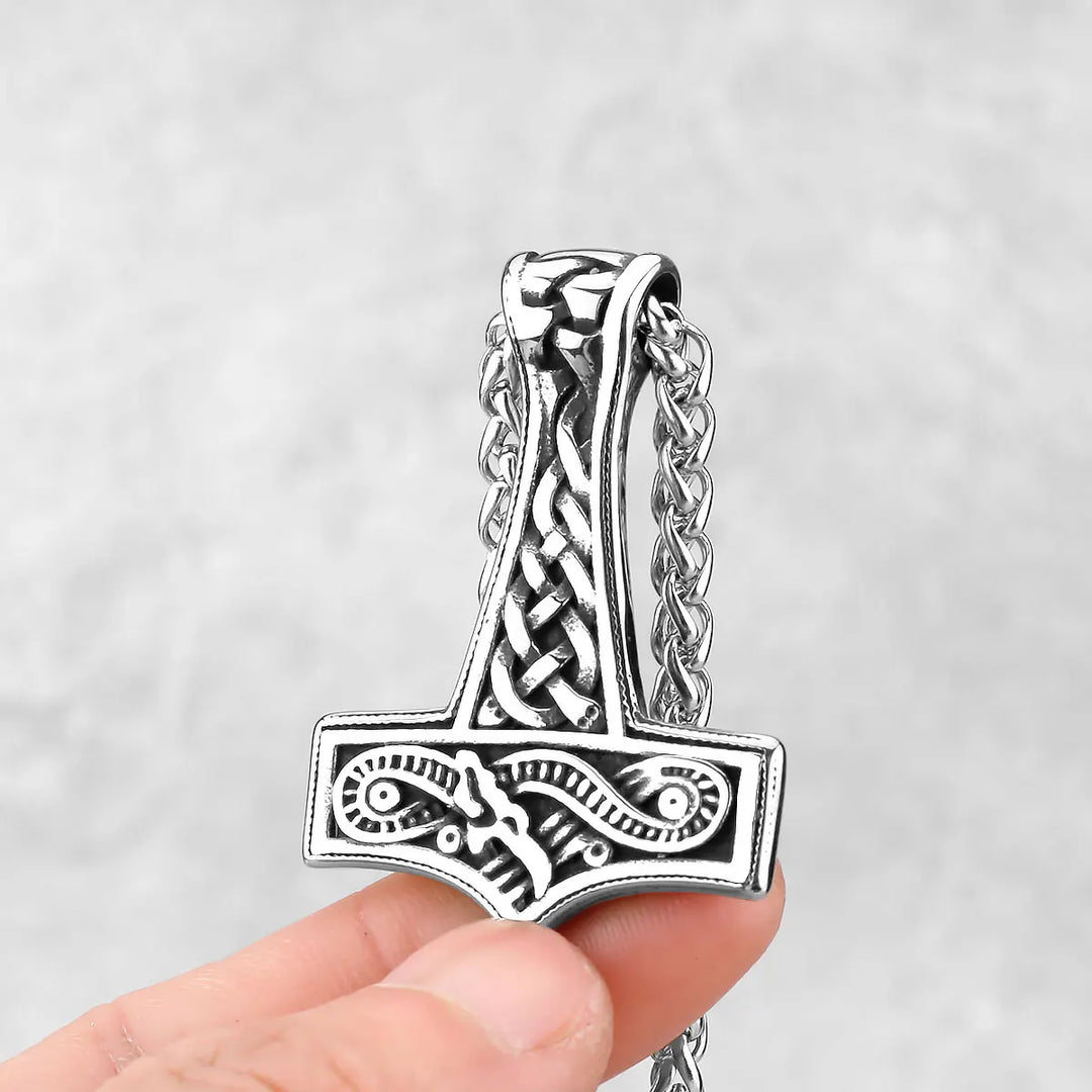 Thor's Hammer Necklace For Sale Online | Green Witch Creations