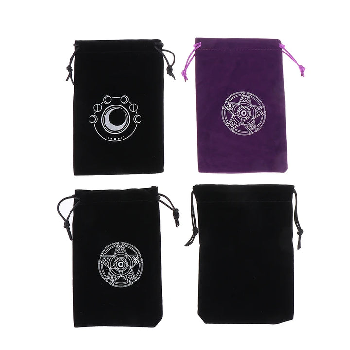 Velvet Print Tarot Card Bags | Green Witch Creations