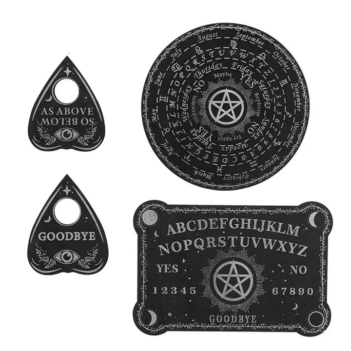 Pentacle Ouija Board and Pendulum Board