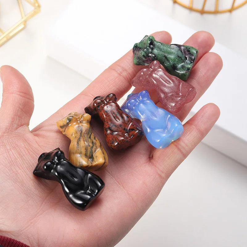 Crystal Female Body Figurines | Green Witch Creations