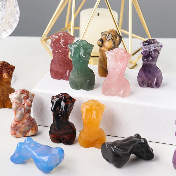 Crystal Female Body Figurines | Green Witch Creations