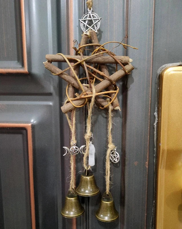 Door Wall Hanging Witch Protection Bells | Green Witch Creations