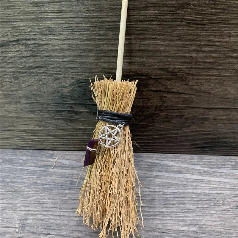 Mini Crystal Charm Broom For Sale | Green Witch Creations