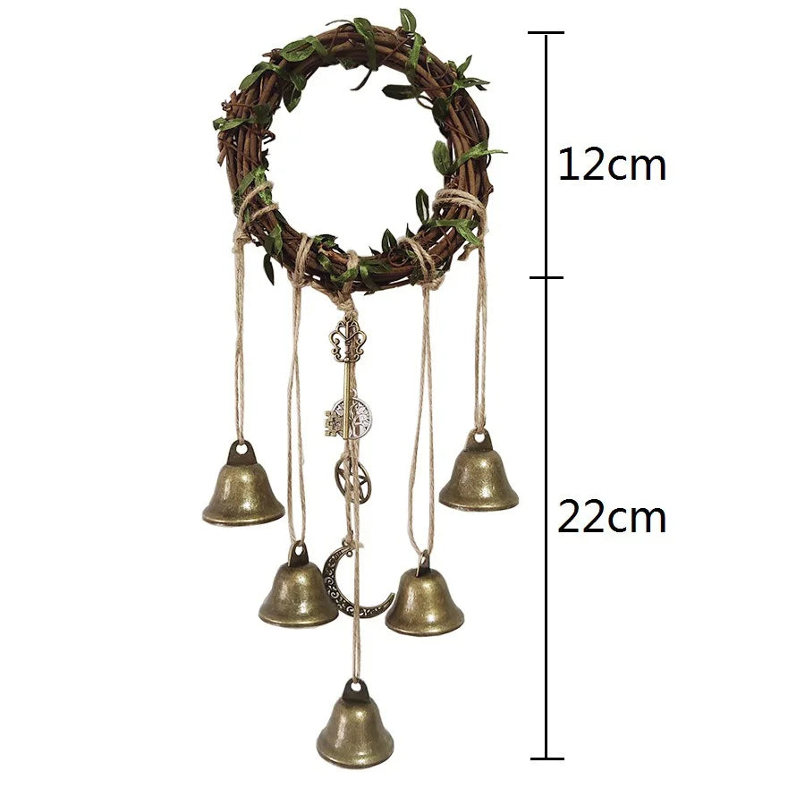 Door or Wall HangingWitch Bell Wreath For Sale Online | Green Witch Creations