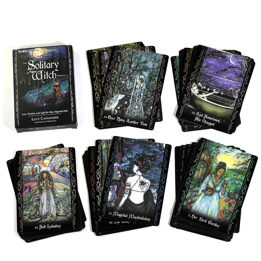 The Solitary Witch Oracle Deck | Green Witch Creations