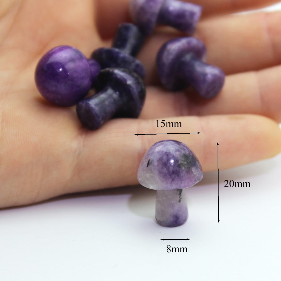 Amethyst Crystal Mushrooms For Sale | Green Witch Creations