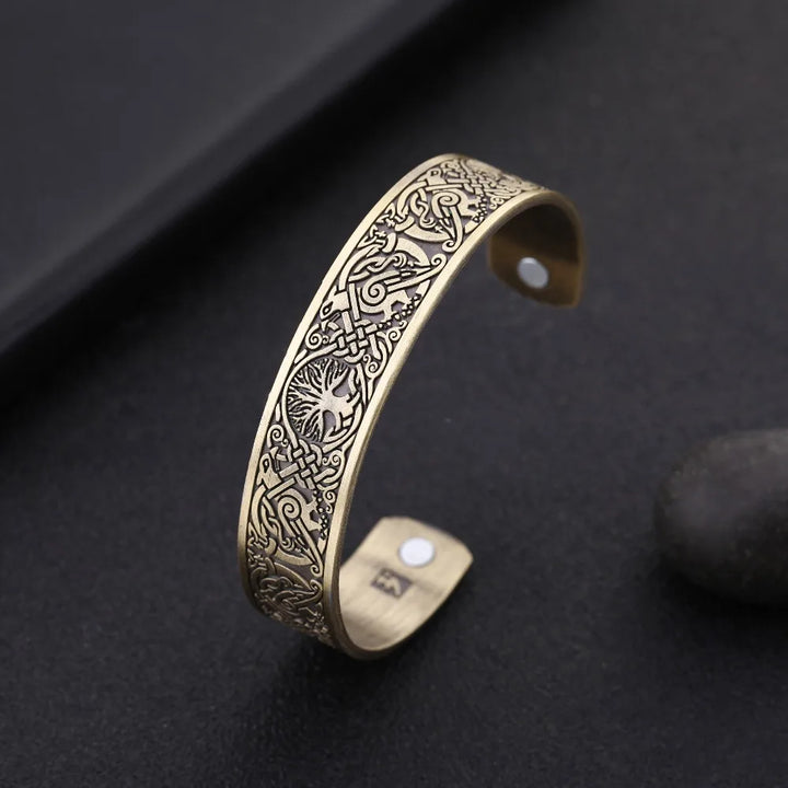 Gold Tree Of Life Bracelet