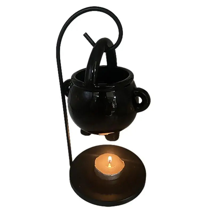 Hanging Cauldron Wax Burner For Sale | Green Witch Creations