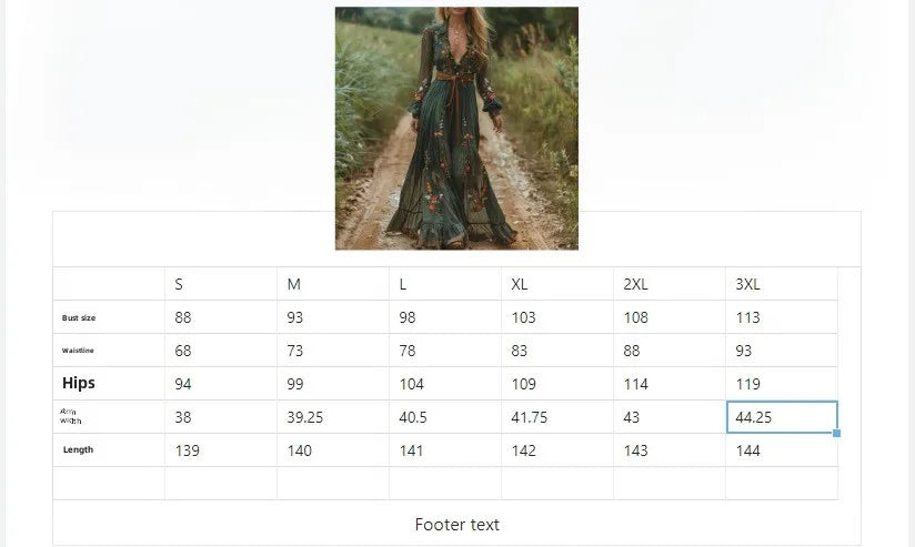Forest Witch Long Sleeve Dress