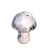 White Howlite Crystal Mushrooms For Sale | Green Witch Creations