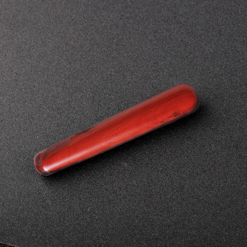 Red Jasper Crystal Massage Wand Stick