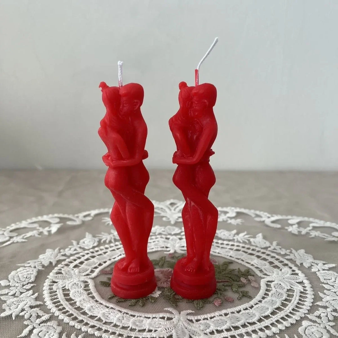 Red Lovers Ritual Candle For Sale Online | Green Witch Creations