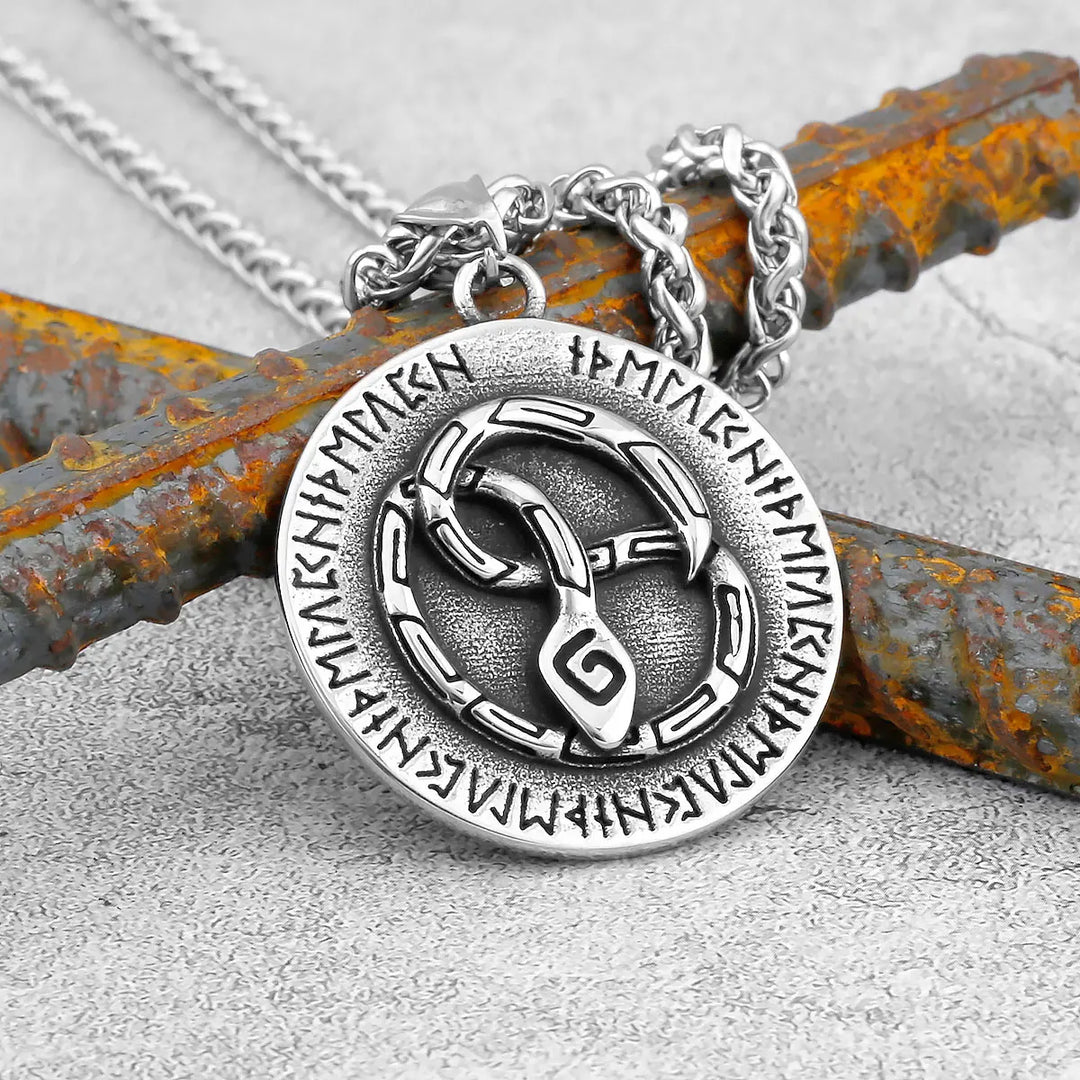 Snake Rune Celtic Necklace | Green Witch Creations