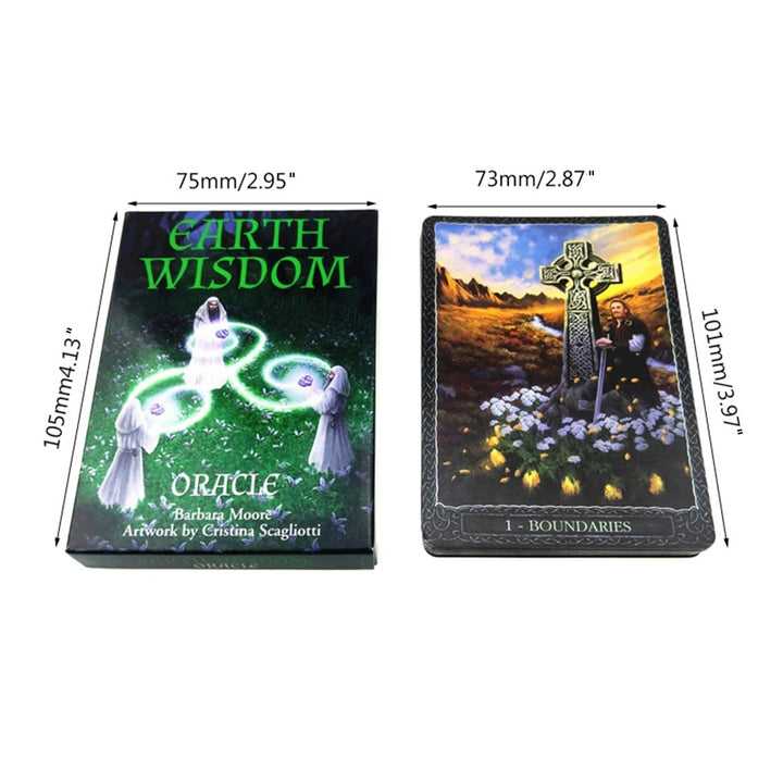 Earth Wisdom Oracle Cards For Sale Online | Green Witch Creations