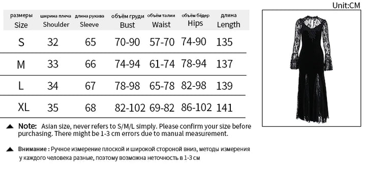 Velvet Floral Lace Dress