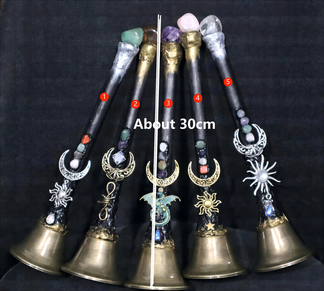 Crystal Charm Altar Bell For Sale | Green Witch Creations