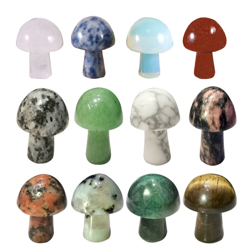 Crystal Mushrooms For Sale | Green Witch Creations