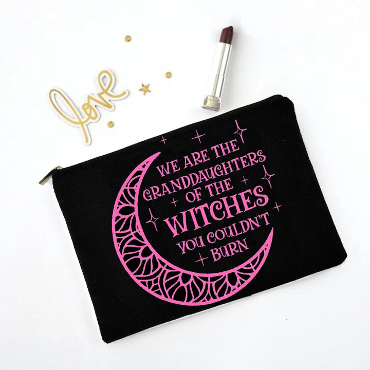 Witchy Cosmetic Make Up Bag | Green Witch Creations