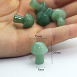 Green Aventurine Crystal Mushrooms For Sale | Green Witch Creations