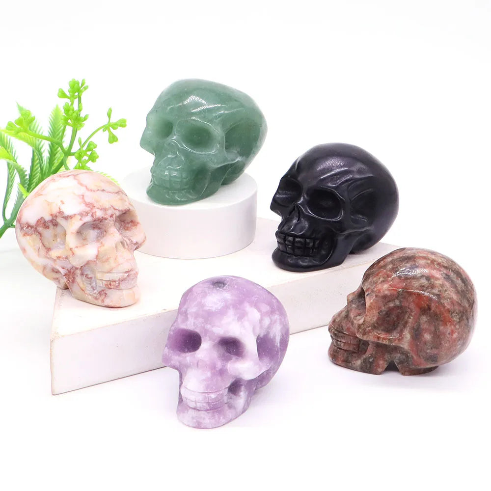 Assorted Crystal Skulls For Sale Online | Green Witch Creations