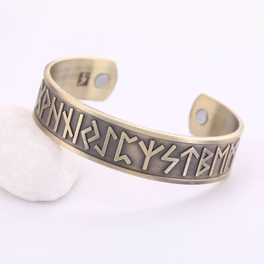 Gold Rune Bracelet