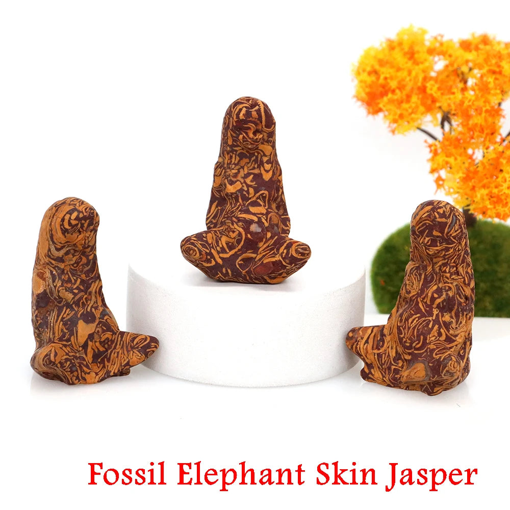 Jasper Crystal Goddess Mother Earth Figurines | Green Witch Creations