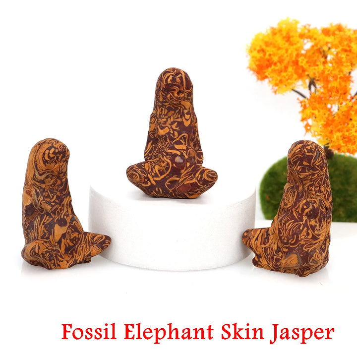 Jasper Crystal Goddess Mother Earth Figurines | Green Witch Creations