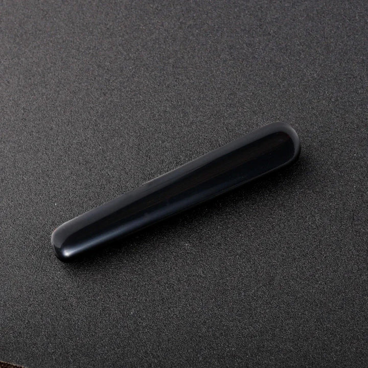 Obsidian Crystal Massage Wand Stick