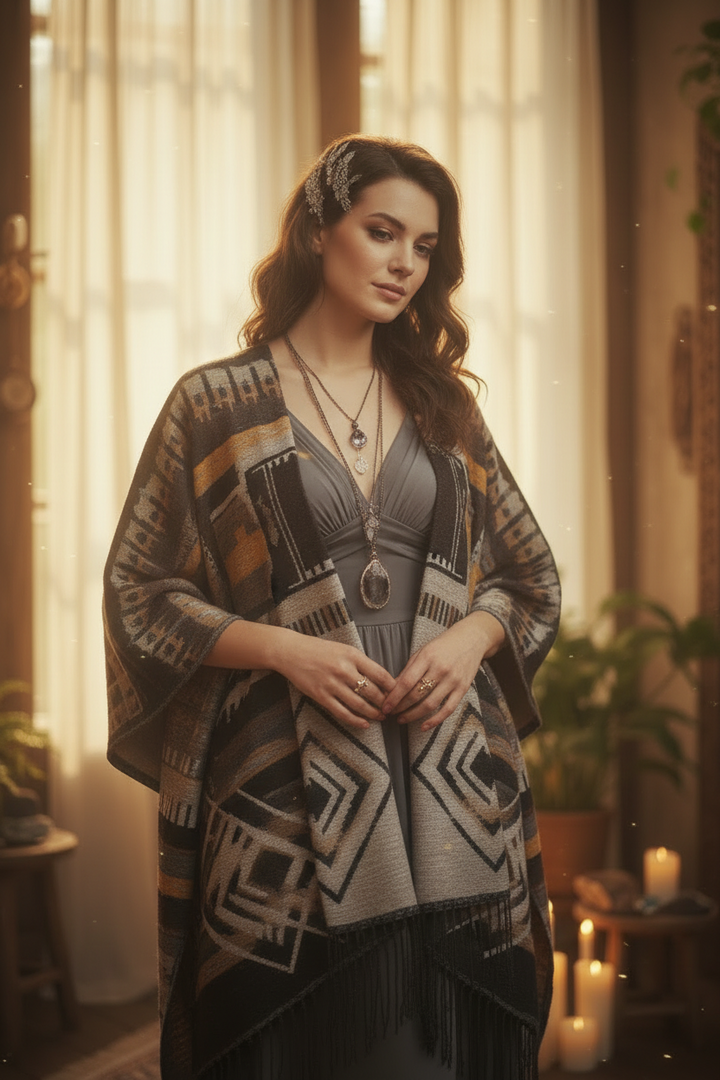 Western Boho Shawl