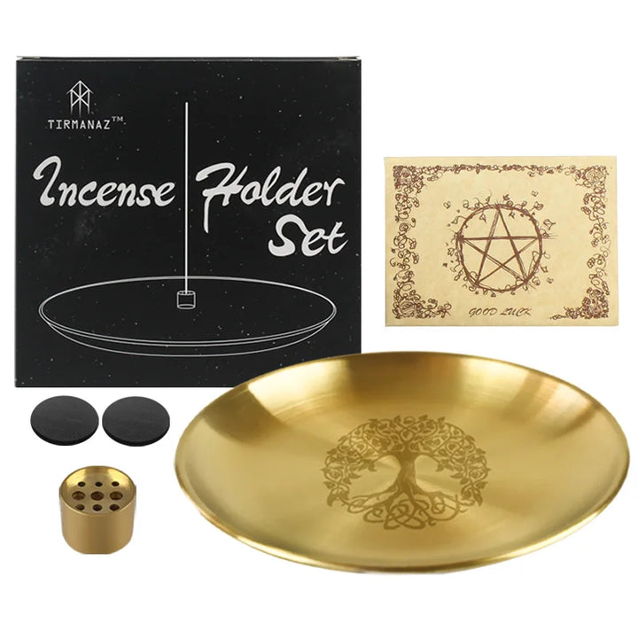 Tree Of Life Incense Plate | Green Witch Creations