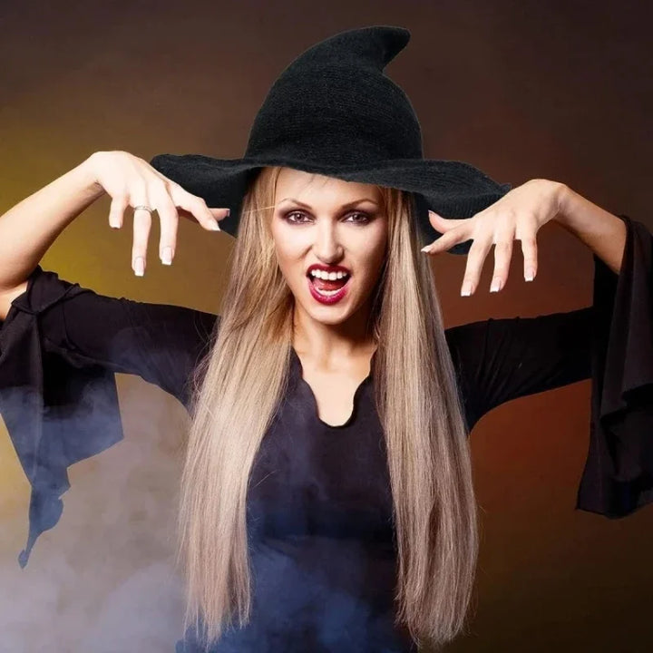 Black Wool Witch Hat For Sale Online | Green Witch Creations