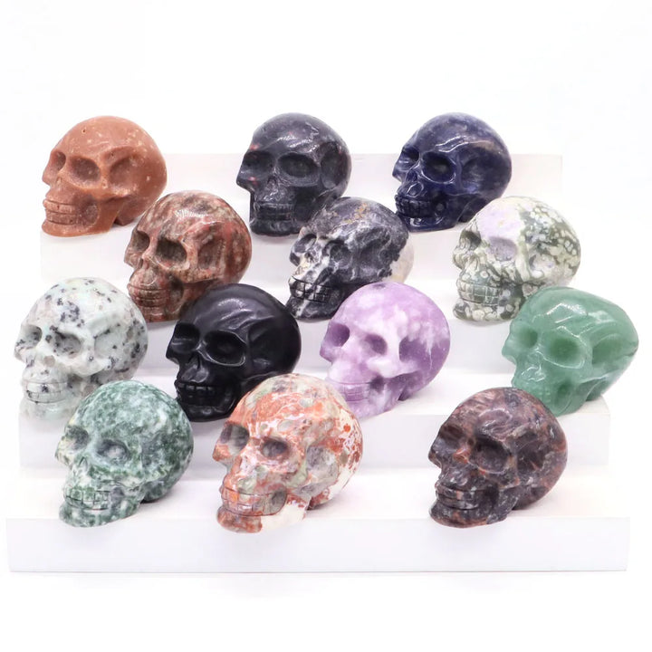 Assorted Crystal Skulls For Sale Online | Green Witch Creations