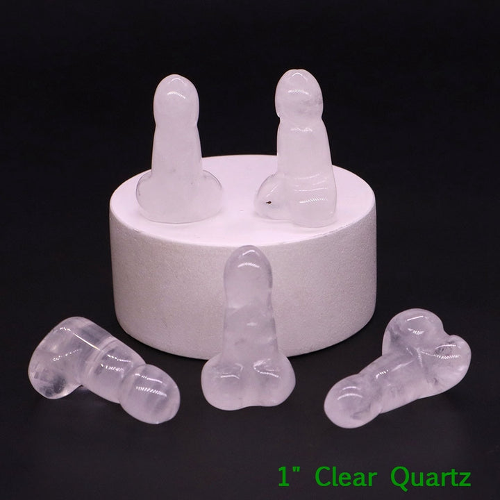 Clear Quartz Crystal Penis