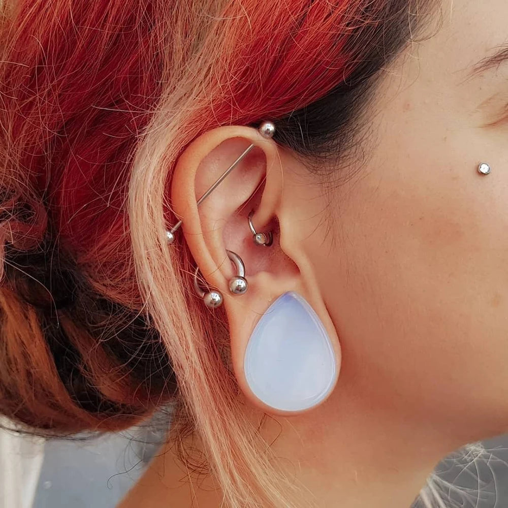 Crystal Teardrop Gauges