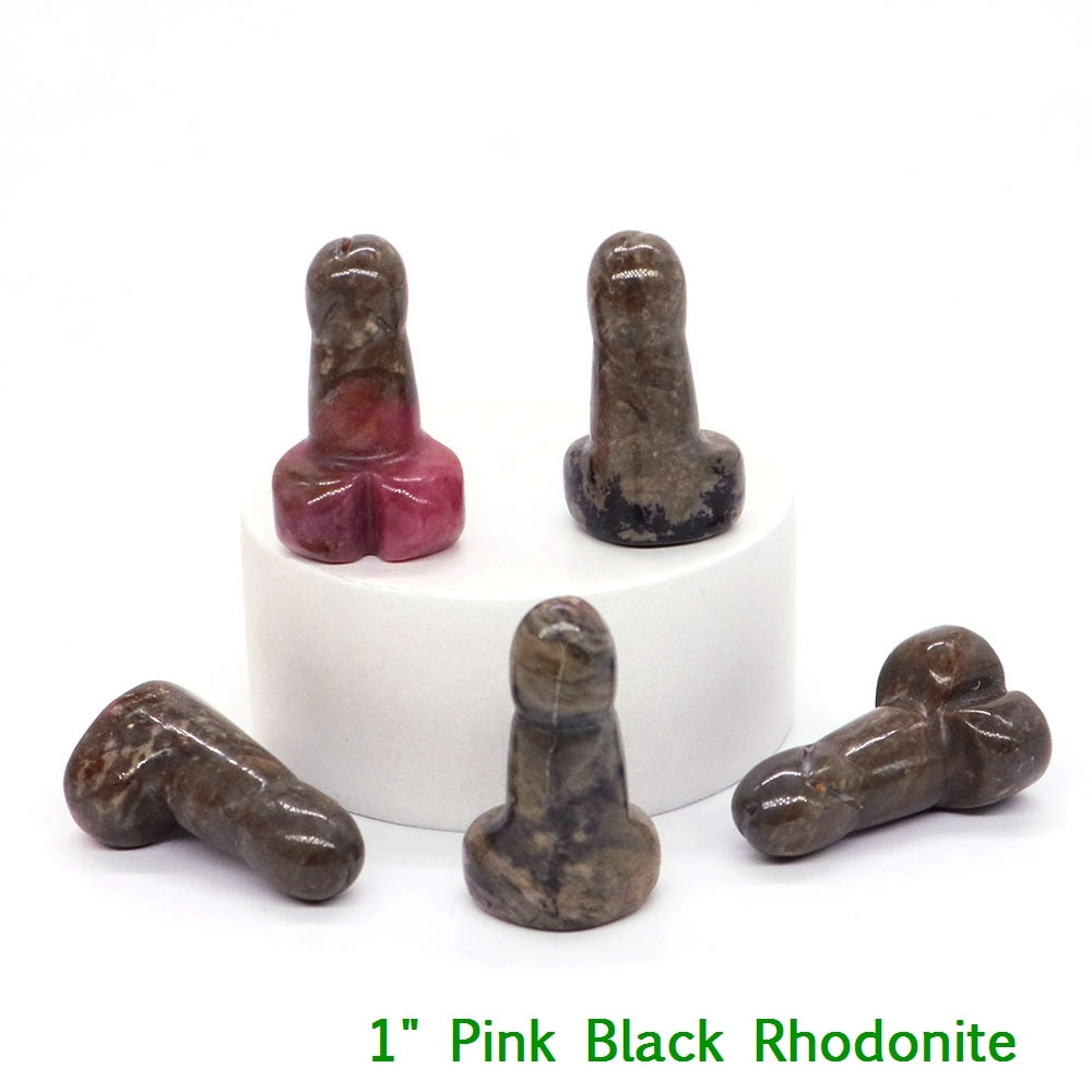 Rhodonite Crystal Penis