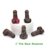 Rhodonite Crystal Penis For Sale | Green Witch Creations