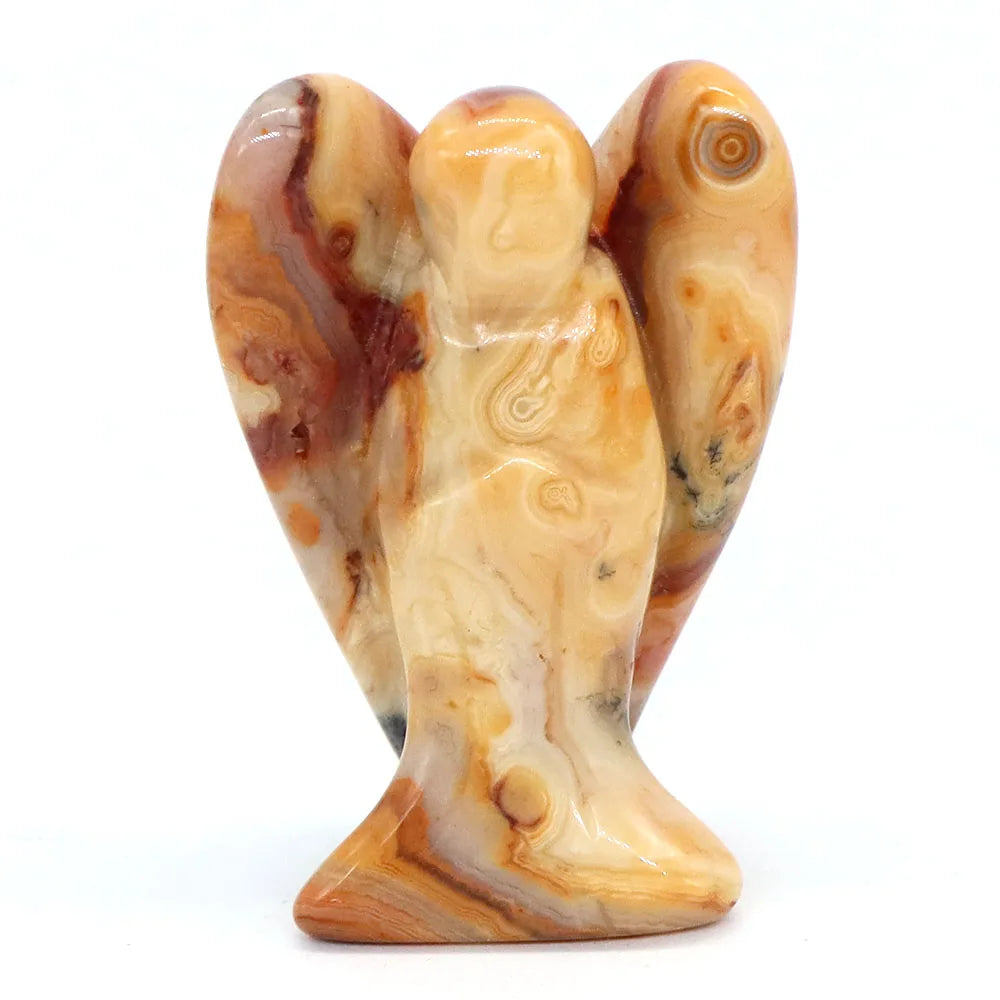 Agate Crystal Angel Figurines | Green Witch Creations