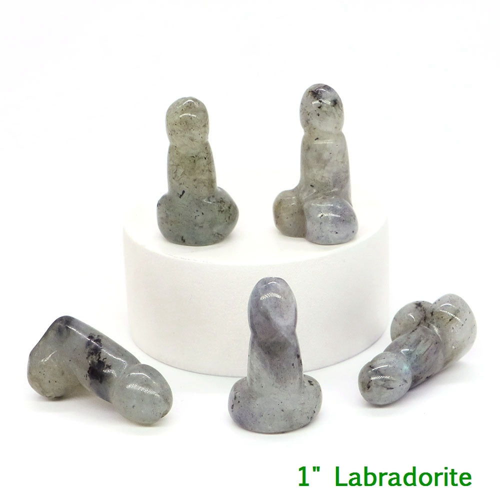 Labradorite Crystal Penis For Sale | Green Witch Creations