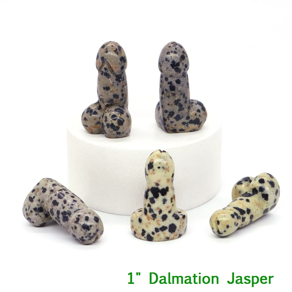 Dalmatian Jasper Crystal Penis For Sale | Green Witch Creations