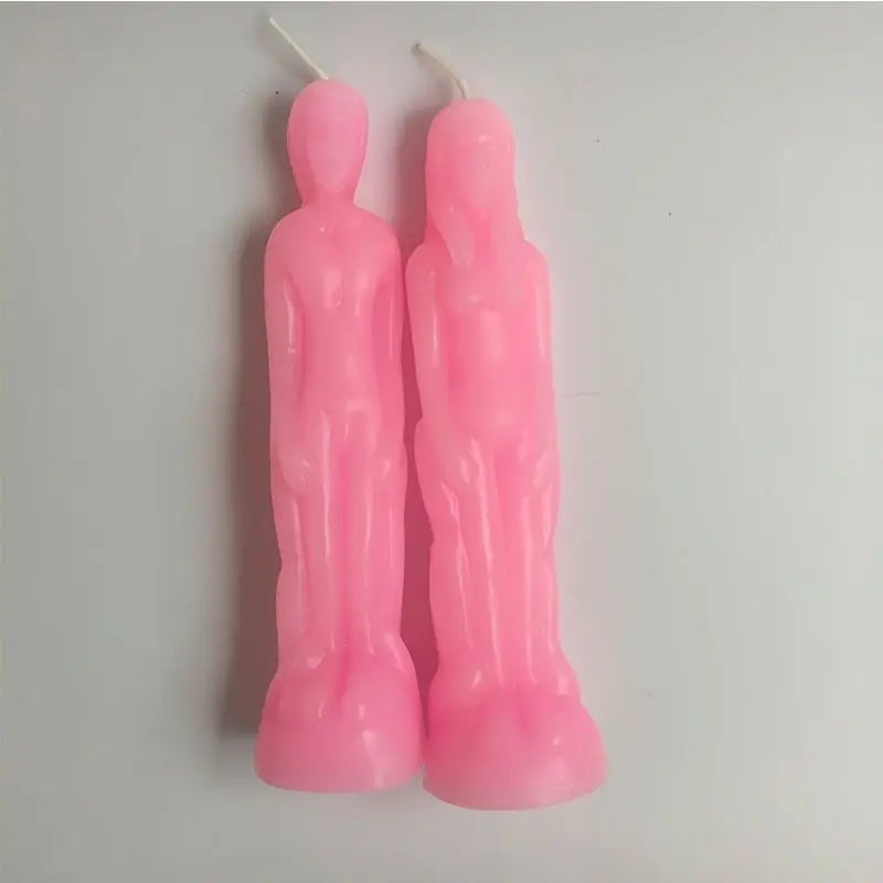 Female & Male Body Figurine Candle For Sale | Green Witch Creations