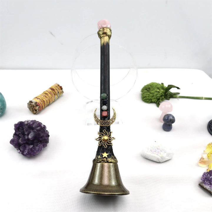 Crystal Charm Altar Bell For Sale | Green Witch Creations