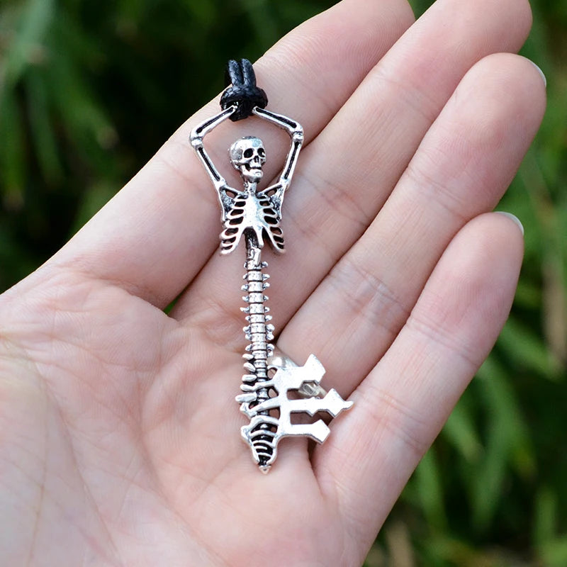 Skeleton Pagan Key Pendant Necklaces | Green Witch Creations