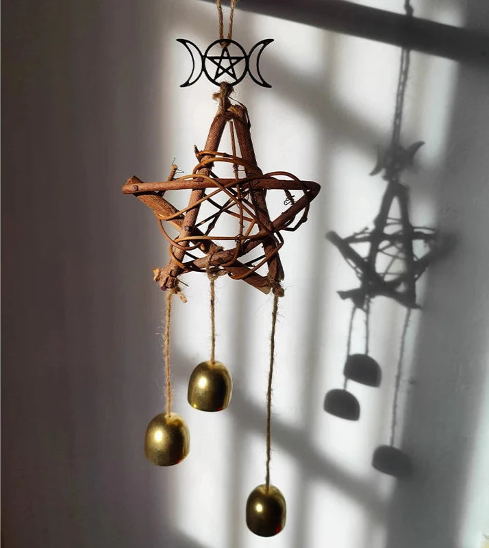 Door Wall Hanging Witch Protection Bells | Green Witch Creations