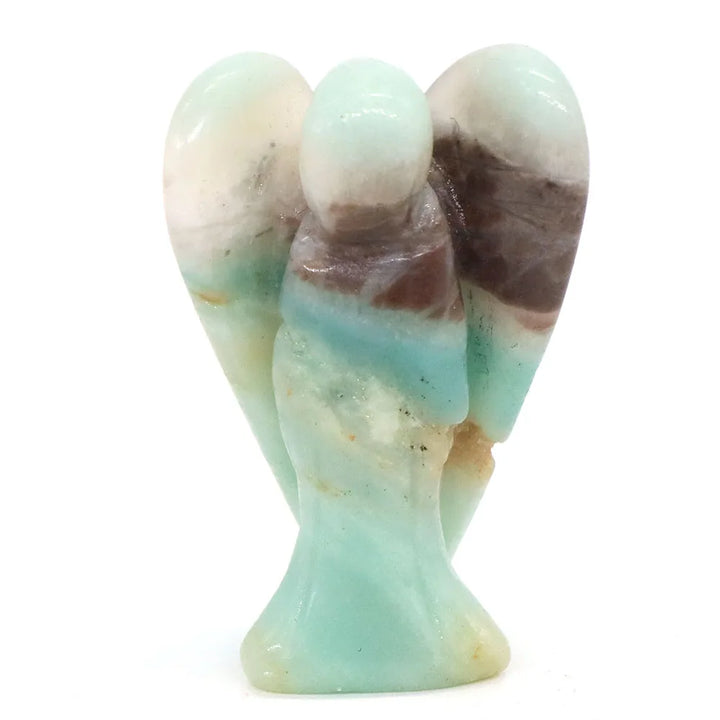 Amazonite Crystal Angel Figurines | Green Witch Creations