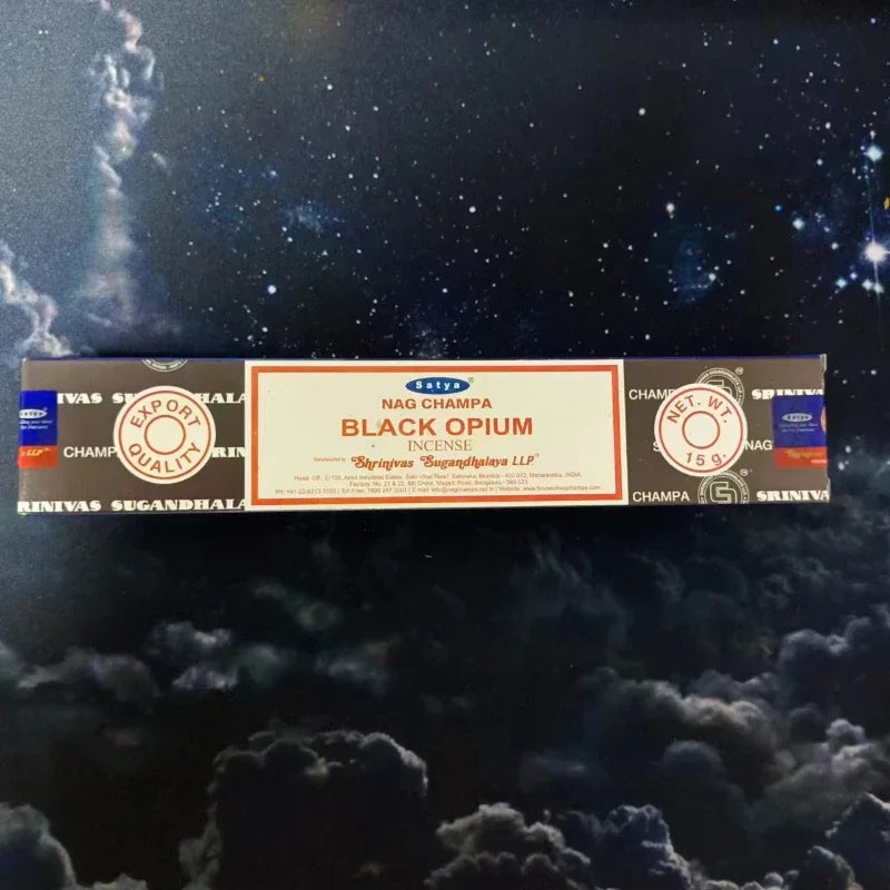 Black Opium Satya Incense Sticks | Green Witch Creations