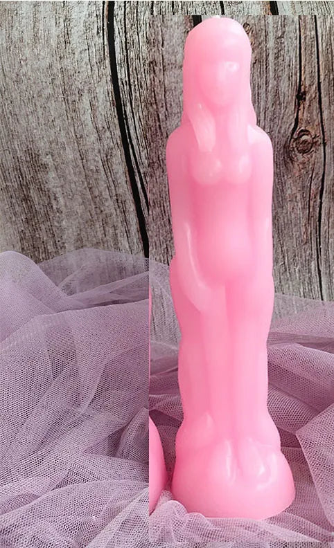 Female & Male Body Figurine Candle For Sale | Green Witch Creations