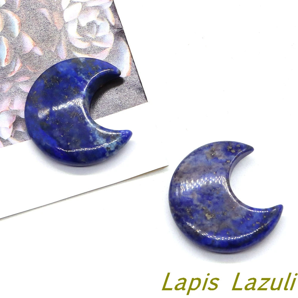 Lapis Lazuli Crystal Moons | Green Witch Creations