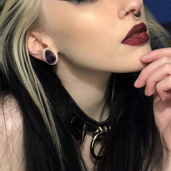 Crystal Teardrop Gauges