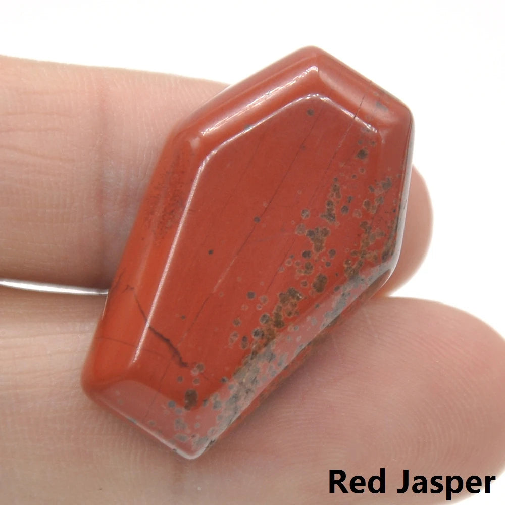 Red Jasper Crystal Stone Coffins | Green Witch Creations