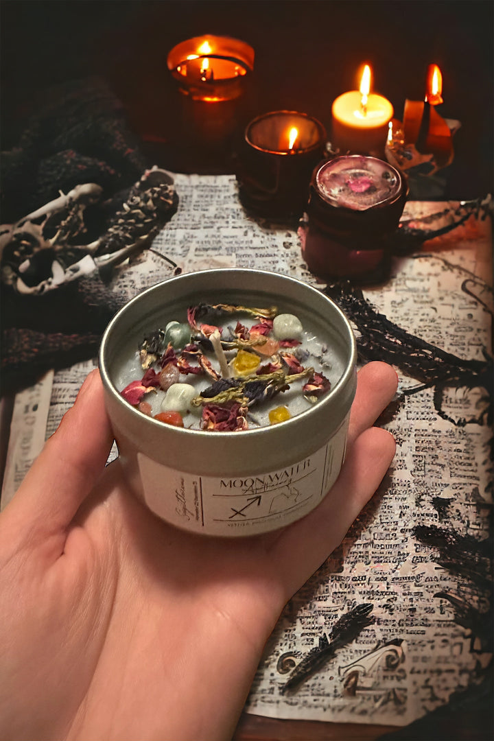 Sagittarius Zodiac Candle